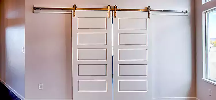 Glass Barn Door with Installation Hardware Kit Chicopee